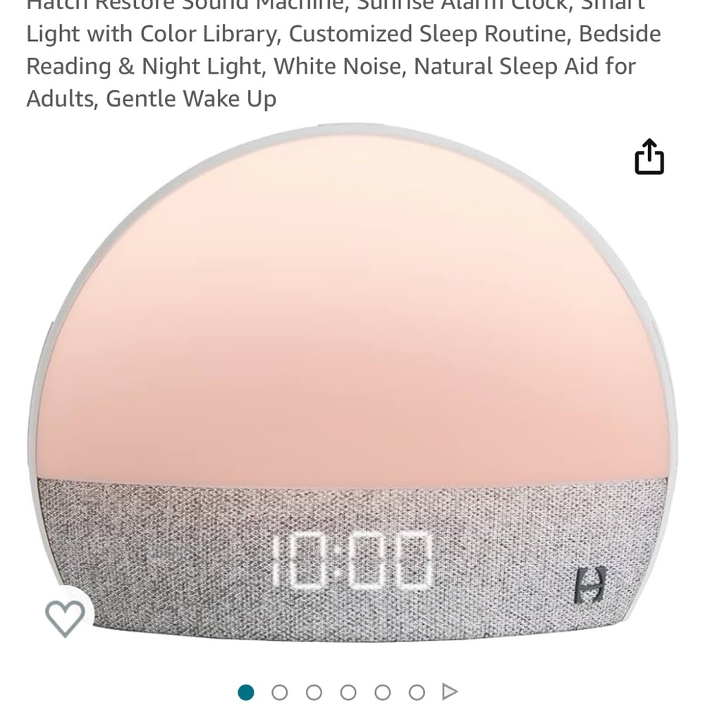 HATCH ALARM CLOCK